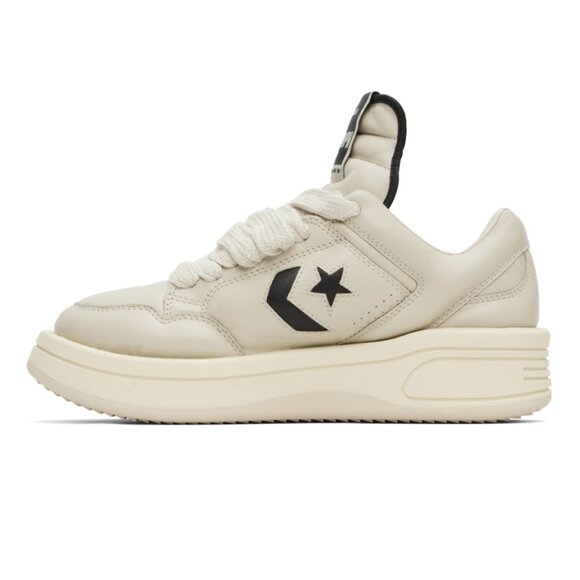 BNWT SS25 RICK OWENS DRKSHDW TURBOWPN OX SNEAKERS OYSTER 9 - Picture 10 of 12